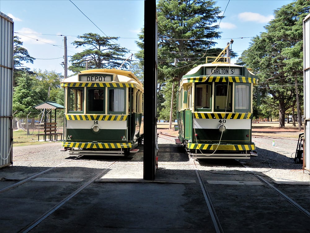 Ballarat Tram Museum features vintage trams